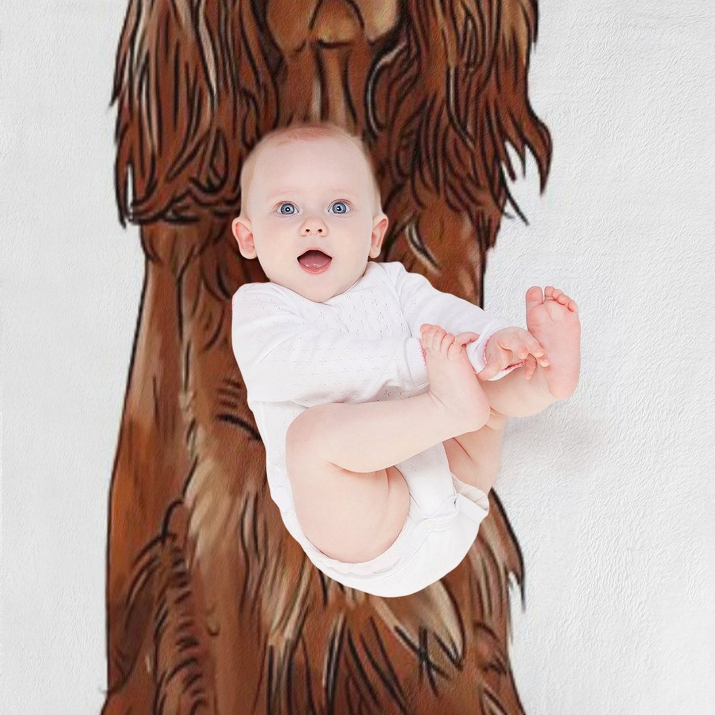 Cavalier King Charles Spaniel - Ruby Throw Blanket