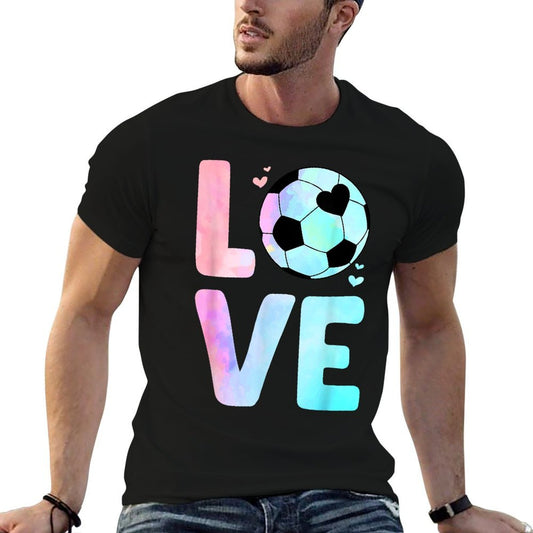 Cool Soccer Art For Women Girls Toddler Themed Soccer Player  High-quality Stitching T-Shirt