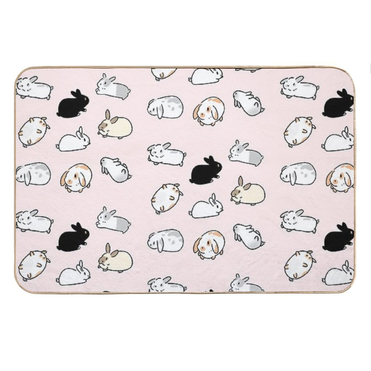 Bunny Rabbits Bath Mat
