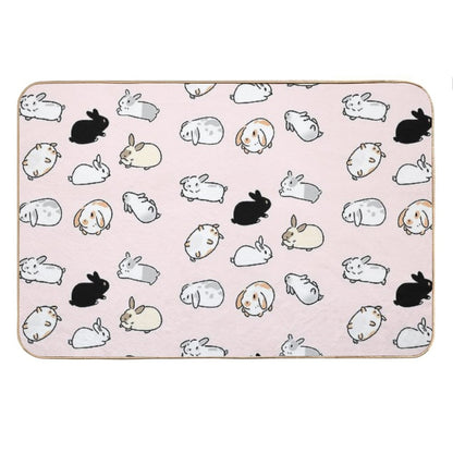 Bunny Rabbits Bath Mat