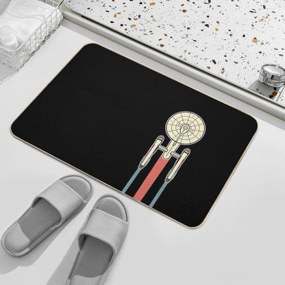 USS Enterprise Star Trek Bath Mat