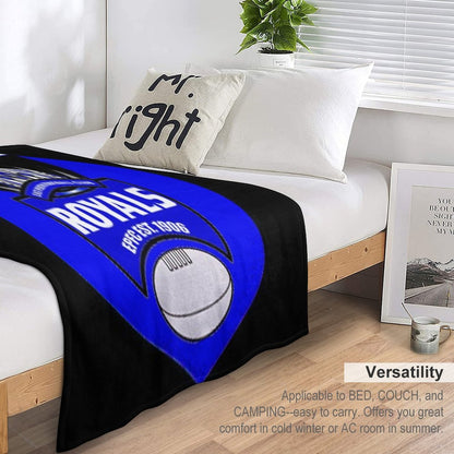 East Perth Football Club  AFL Australian Football Throw Blanket