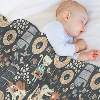 Animal Kingdom Throw Blanket