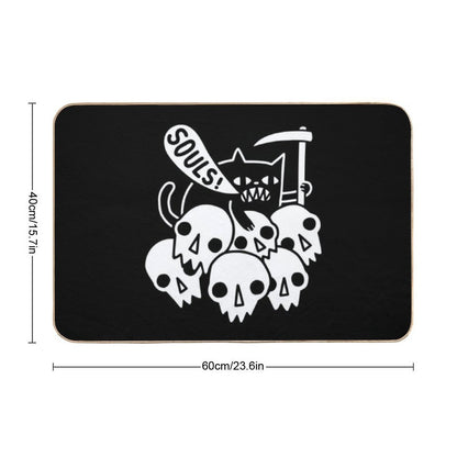 Cat Got Your Soul Bath Mat