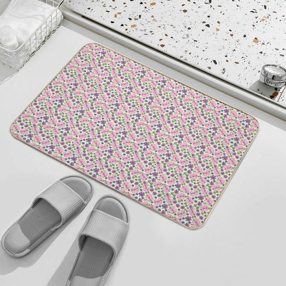 Ribbons & Bows Galore  Repositionable Bath Mat