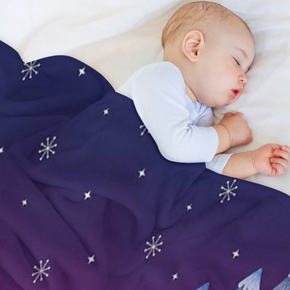 Tree Hugger (Night Version) Throw Blanket