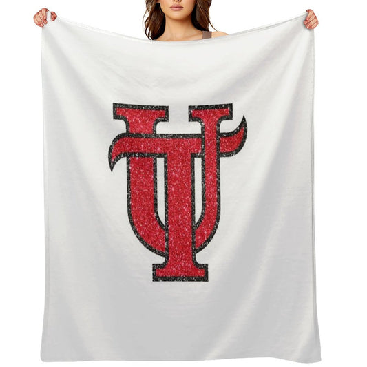 Utampa Glitter Logo Throw Blanket