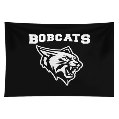 Bobcats Sports with Mascot Tapestry
