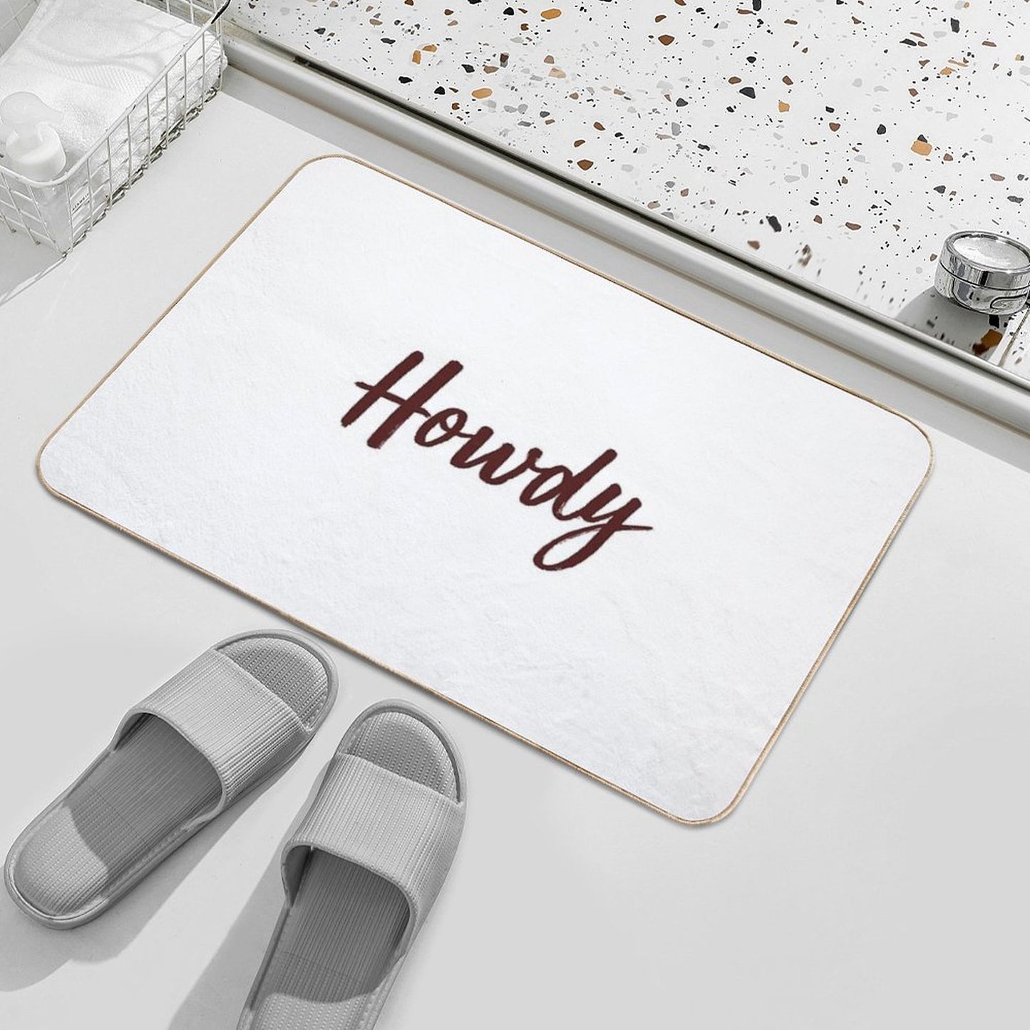 Howdy Bath Mat