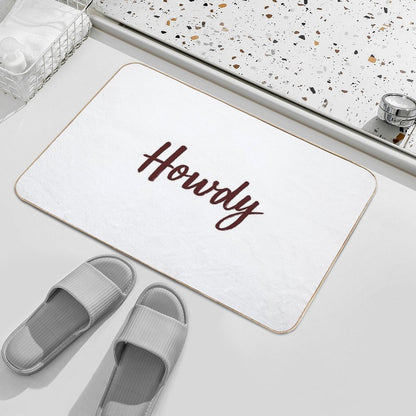 Howdy Bath Mat