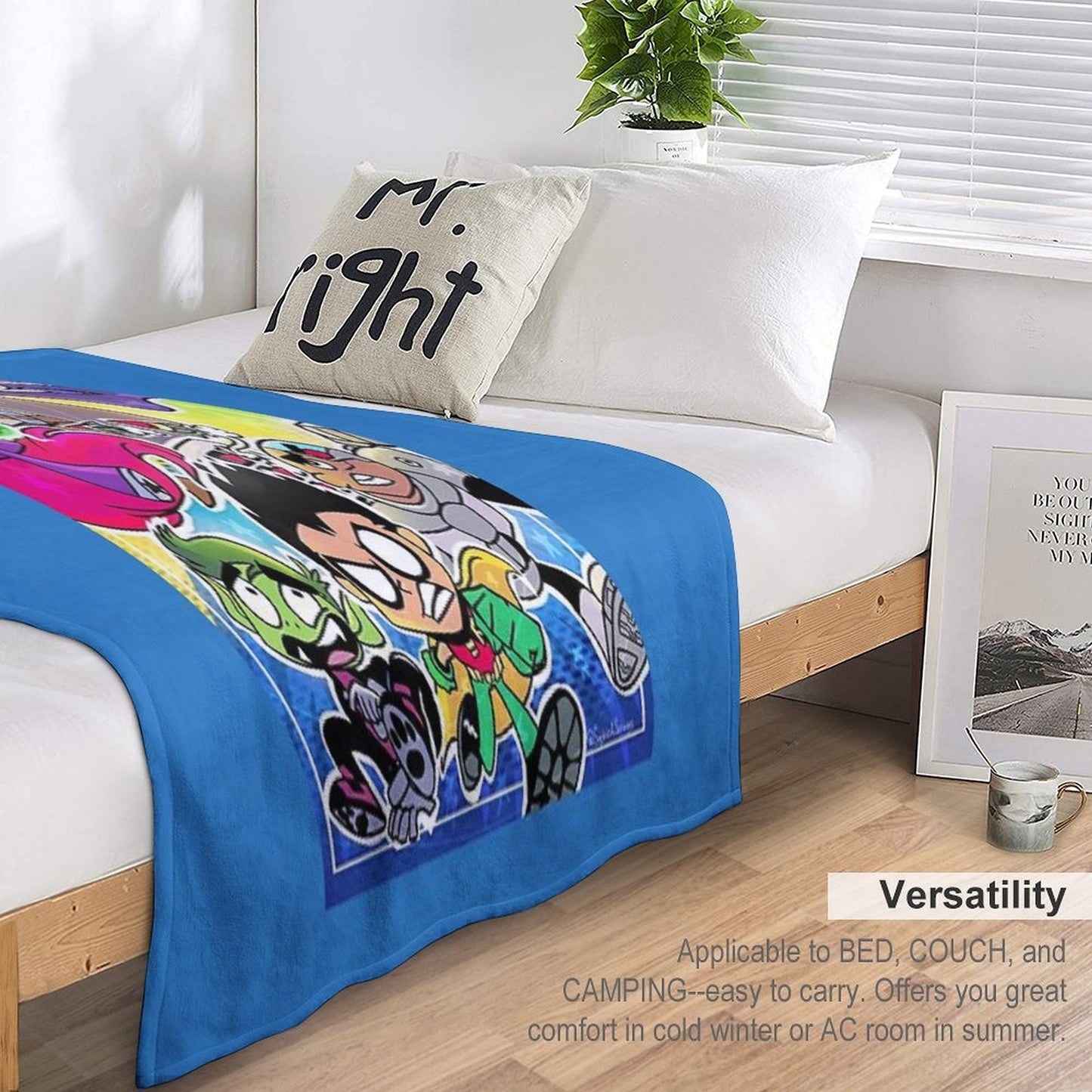 Teen Titans Go! Throw Blanket