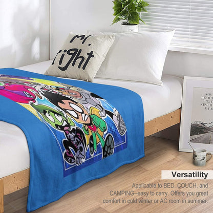 Teen Titans Go! Throw Blanket
