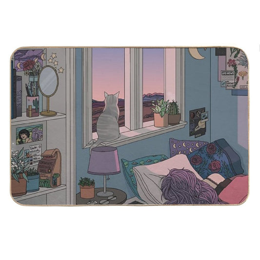 Early Morning Bath Mat