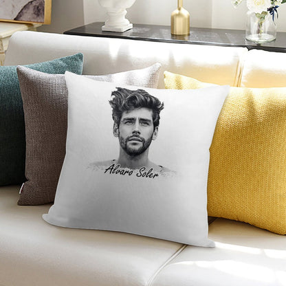 Alvaro Soler Soft Skin-Friendly Throw Pillow