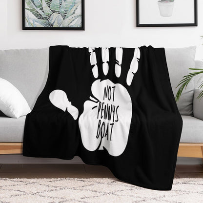 Lost Series Quote by Charly Pace Not Penny's Boat Throw Blanket