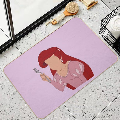 The Little Mermaid  Rapid-Drying Bath Mat