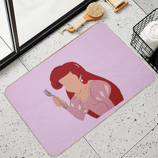 The Little Mermaid  Rapid-Drying Bath Mat