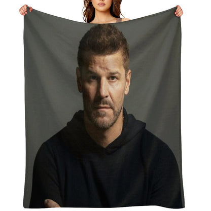 David Boreanaz Throw Blanket