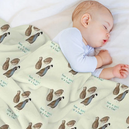 Quial of A Time Throw Blanket