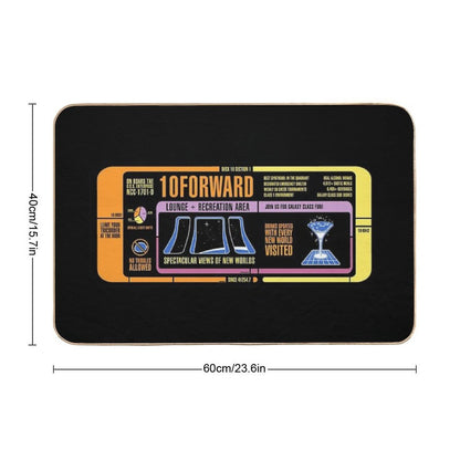 10FORWARD Bath Mat
