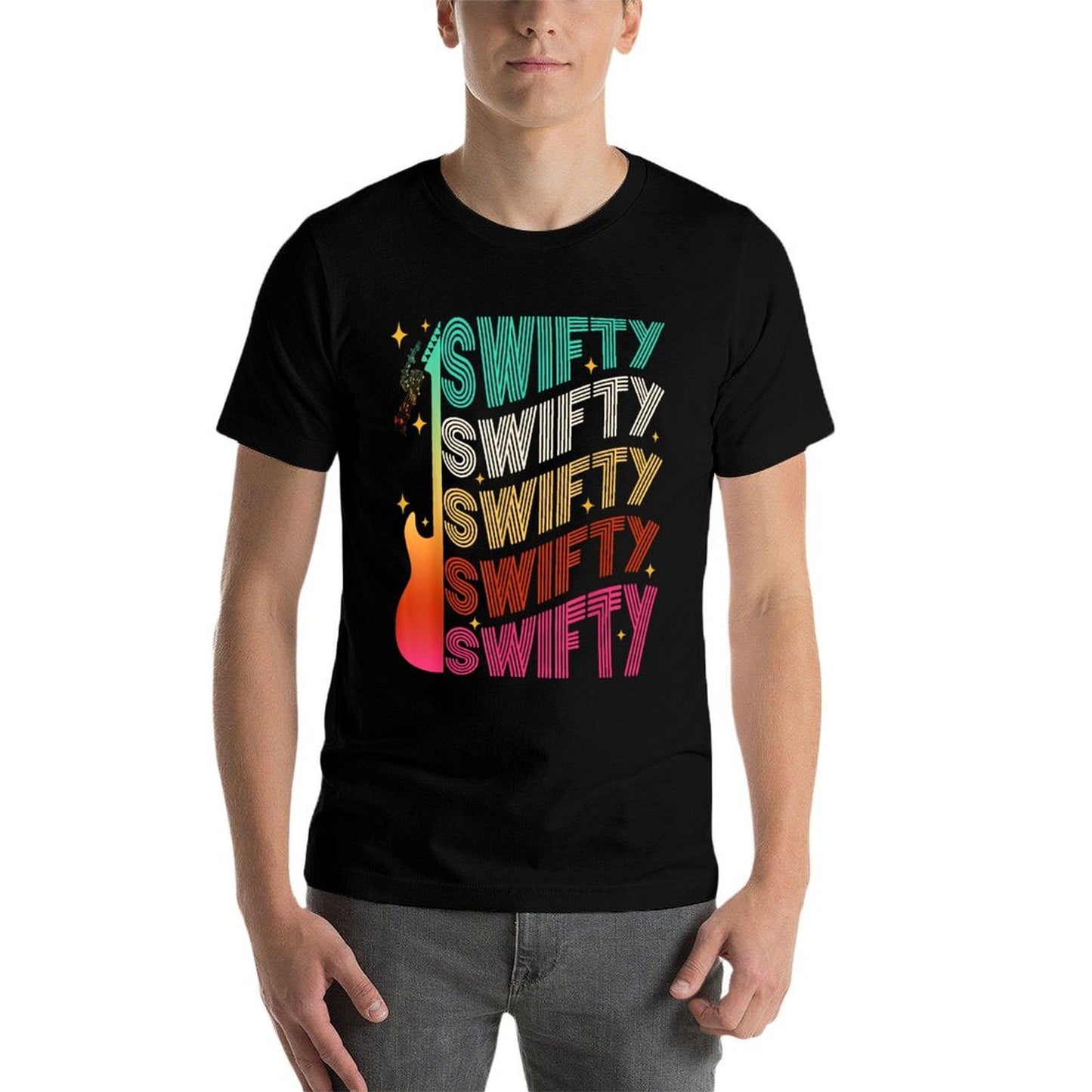 Retro Taylor Personalized Name I Love Taylor Girl 70's 80's  Wrinkle-resistant T-Shirt