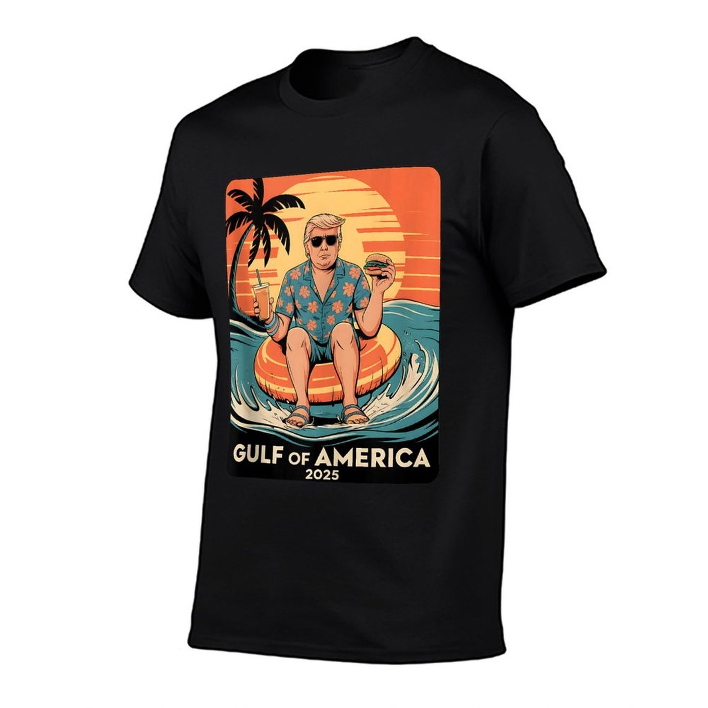 Funny Trump Gulf Of Us America Est 2025 T-Shirt