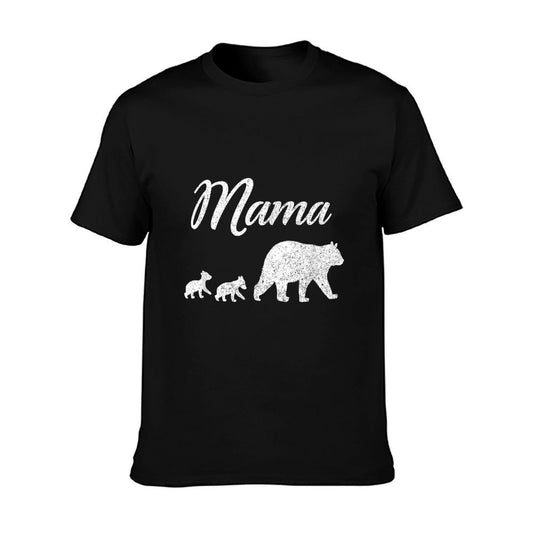 Mama Bear T Shirt With Two Cubs Twin Mom Mother&#39;s Day Gift T-Shirt