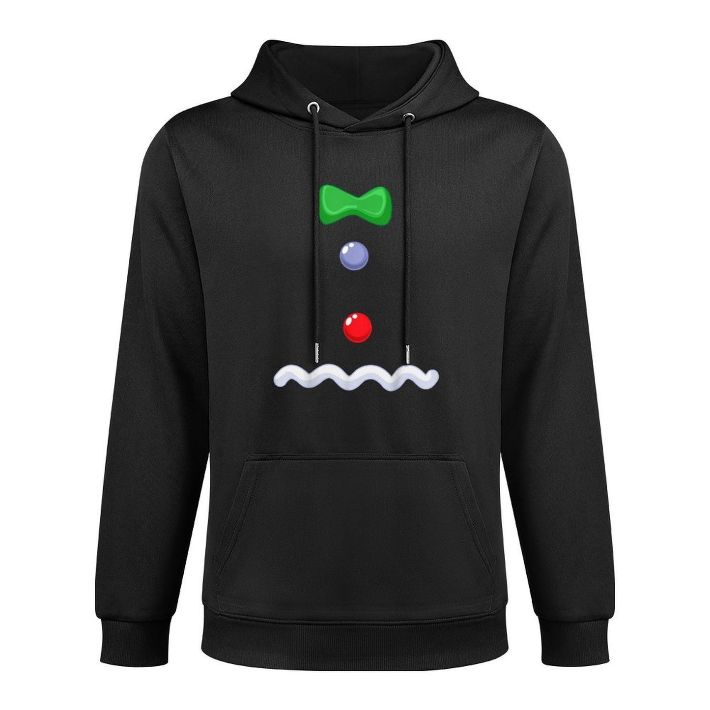 Funny Gingerbread Man Christmas Costume Colorfast Hoodie