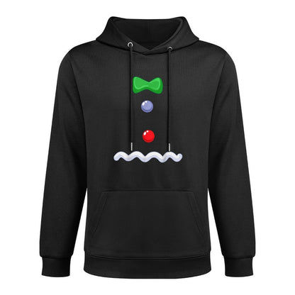 Funny Gingerbread Man Christmas Costume Colorfast Hoodie