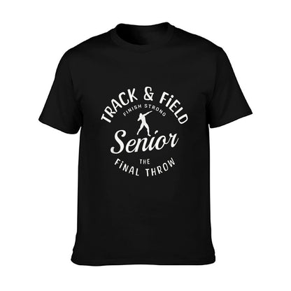 Senior Track And Field The Final Throw Boys Shot Put T-Shirt