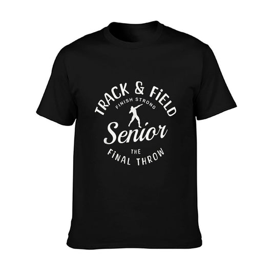 Senior Track And Field The Final Throw Boys Shot Put T-Shirt