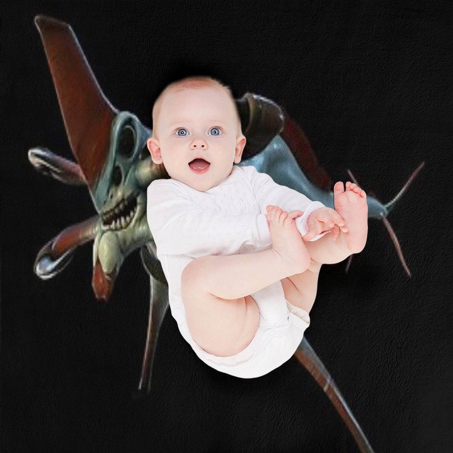 Subnautica - Reaper Leviathan Throw Blanket