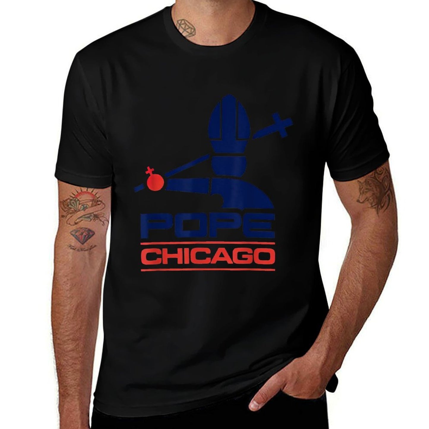 First Pope from America In Chicago Da Pope  Quick-drying T-Shirt
