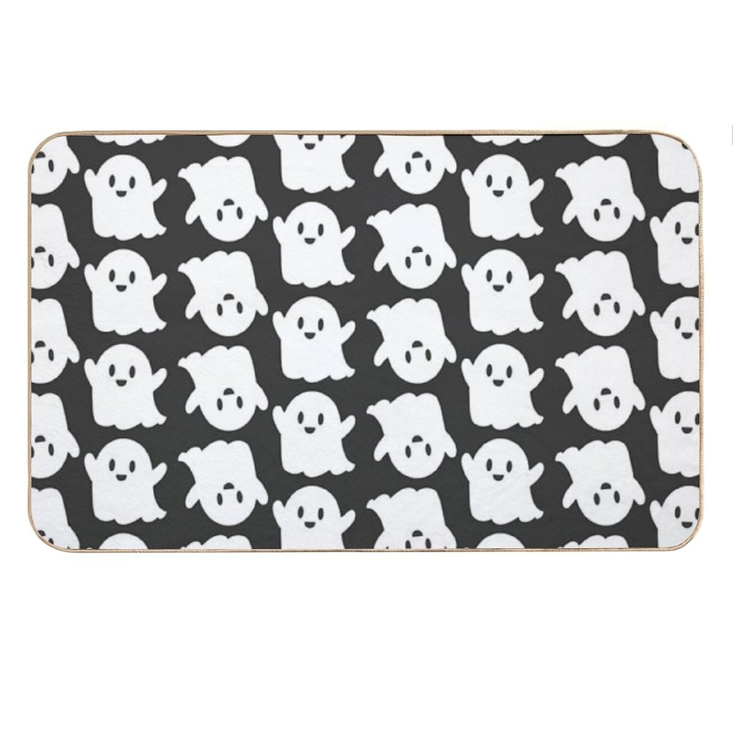 Cute Ghosts Bath Mat