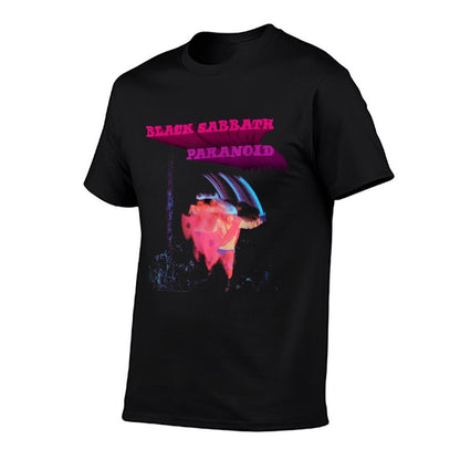 Black Sabbath Official Paranoid Motion Trails  Breathable T-Shirt