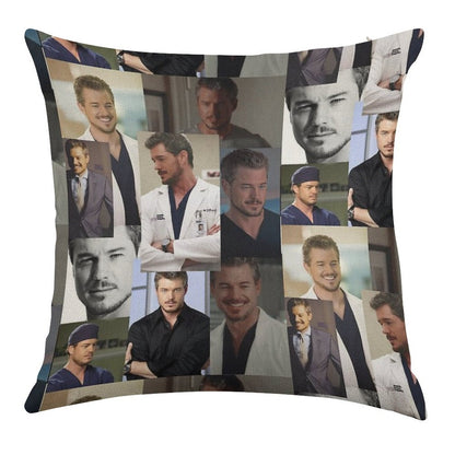 Mark Sloan Linen Throw Pillow Cover