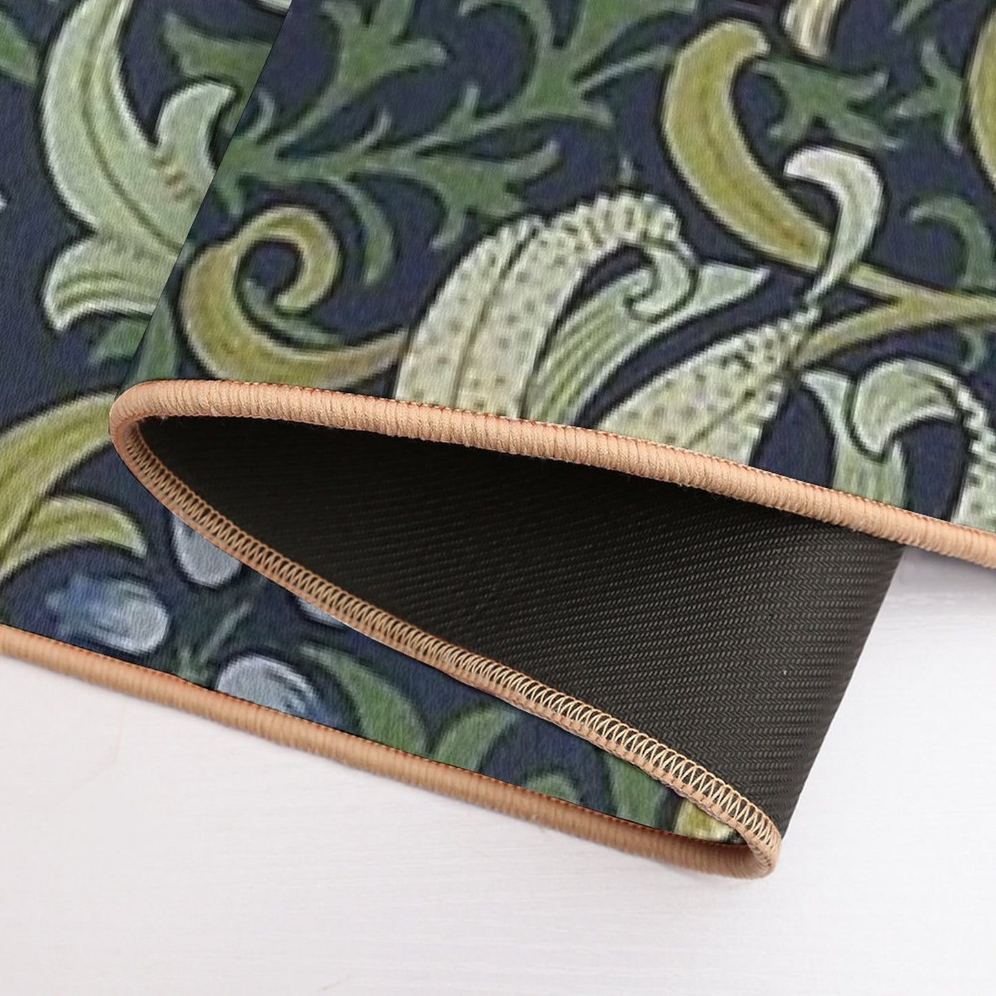 William Morris Golden Lily Pattern Bath Mat