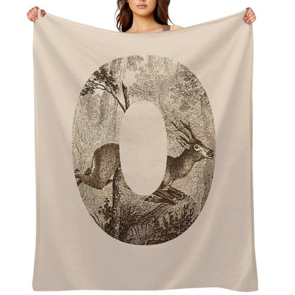 O Deer Throw Blanket