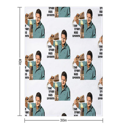 Jeff Probst The Tribe Has Spoken Throw Blanket