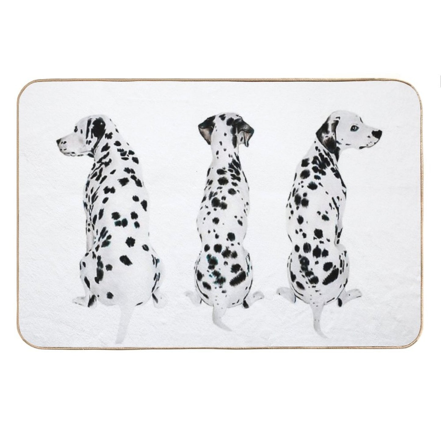 Dalmatian Bath Mat