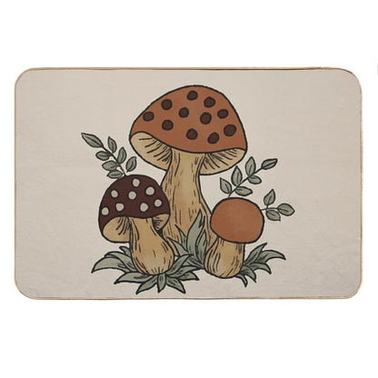 Merry Mushroom Bath Mat