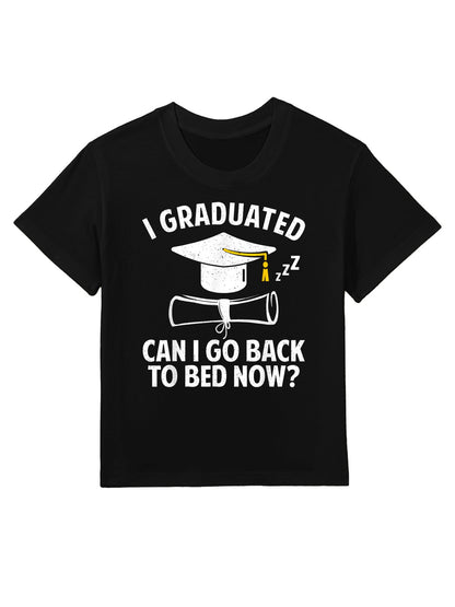Funny Graduation Art For Men Women Masters Degree Draduation Kids T-Shirt