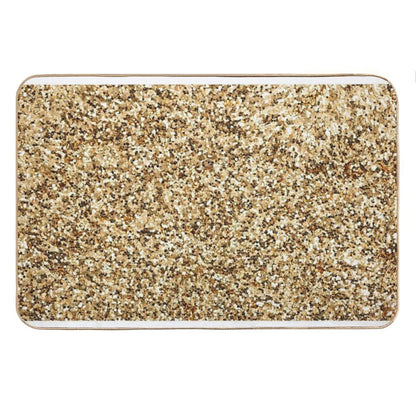 Photograph of Golden Glamour ONLY - Not Reflective Bath Mat