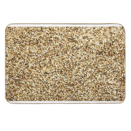 Photograph of Golden Glamour ONLY - Not Reflective Bath Mat