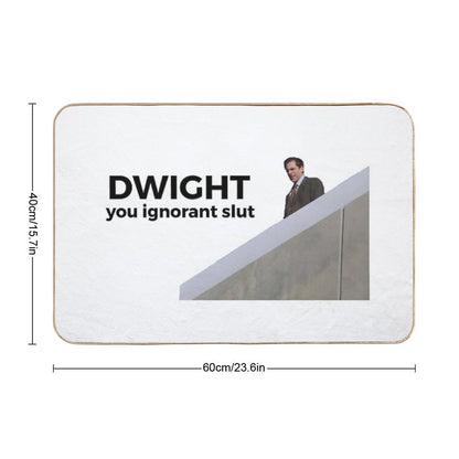 Dwight, You Ignorant Slut - The Office (U.S.) Bath Mat