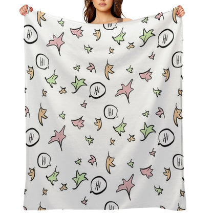 Heartstopper Netflix Nick Charlie Throw Blanket