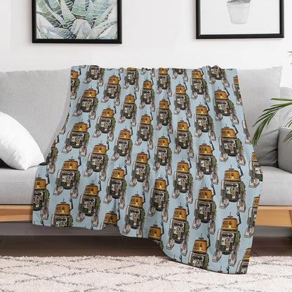 Best Gifts For Men And WomenRebel Toons Chopper Throw Blanket