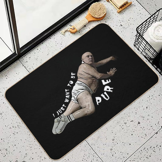 I Just Want To Be Pure Bath Mat