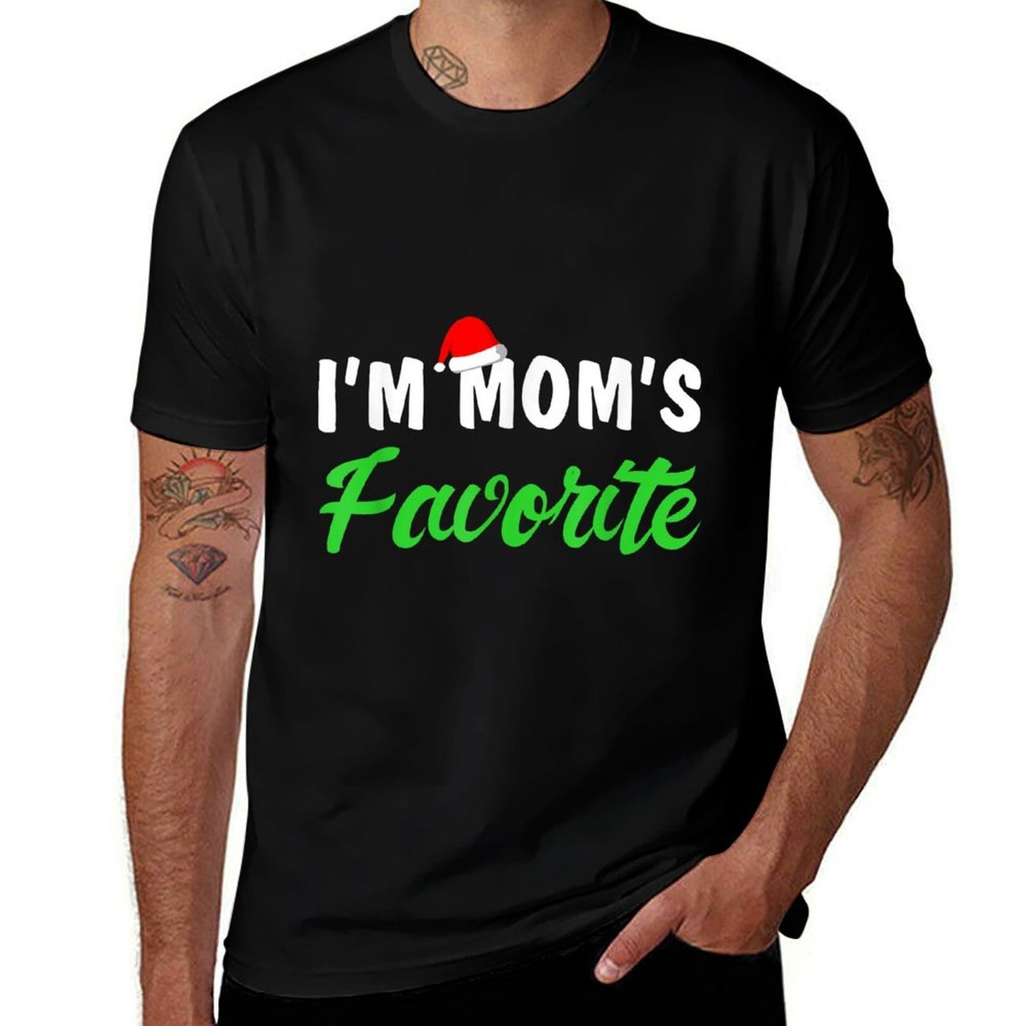 Im Moms Favorite Christmas T-shirt  Easy-care T-Shirt