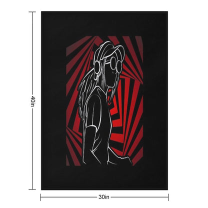 Rezz Mass Manipulation Throw Blanket